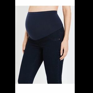 Motherhood Maternity Women's Super Stretch Secret Fit Belly Skinny Denim Jean